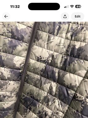 Goodfellow camo men’s zip up puffer jacket, MSRP $55 NWT  size XL